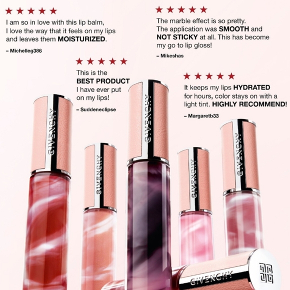 Givenchy Rose Perfecto Hydrating Tinted Lip Balm - 210 Pink Nude - Picture 7 of 7